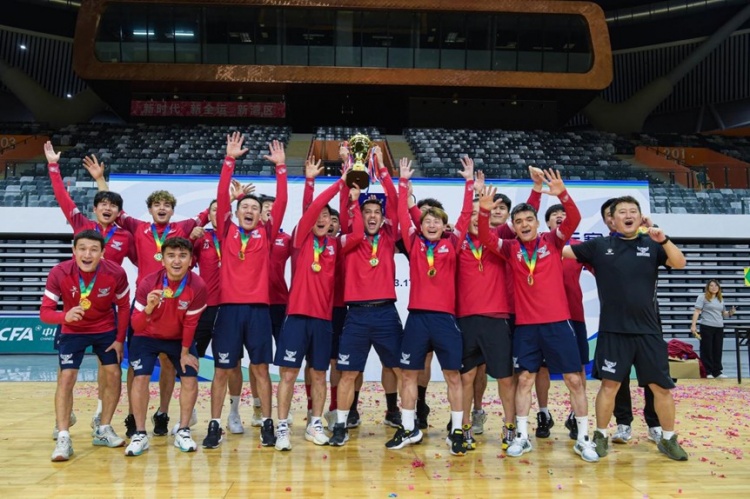 寧夏平羅恒利2-1杭州臨平吳越錢唐，首奪全國五人制錦標賽冠軍